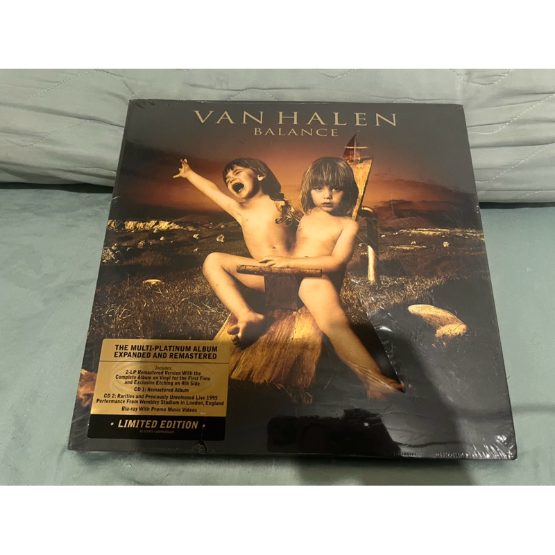 Van Halen Balance Box 2 Lp vinil 2 cds 1 Bluray LACRADO