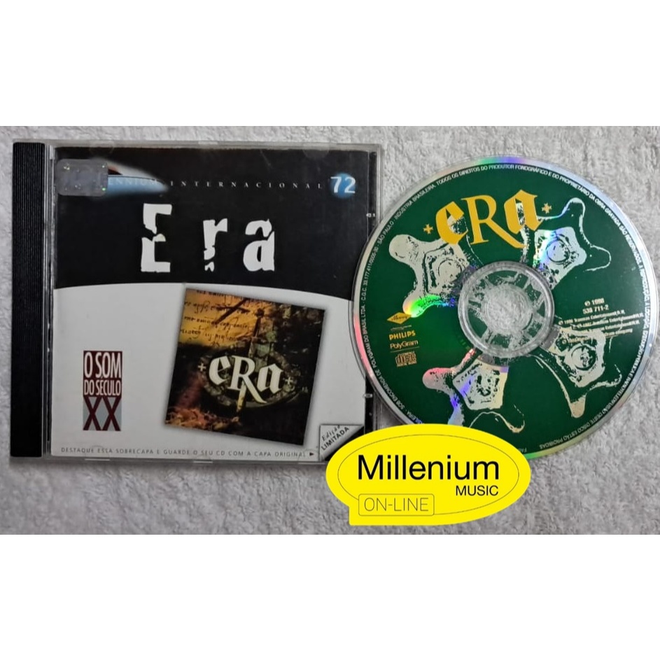 CD Era – Era Ameno Série Millenium Internacional 1998 Original Gravadora Colecionador Ótimo Estado