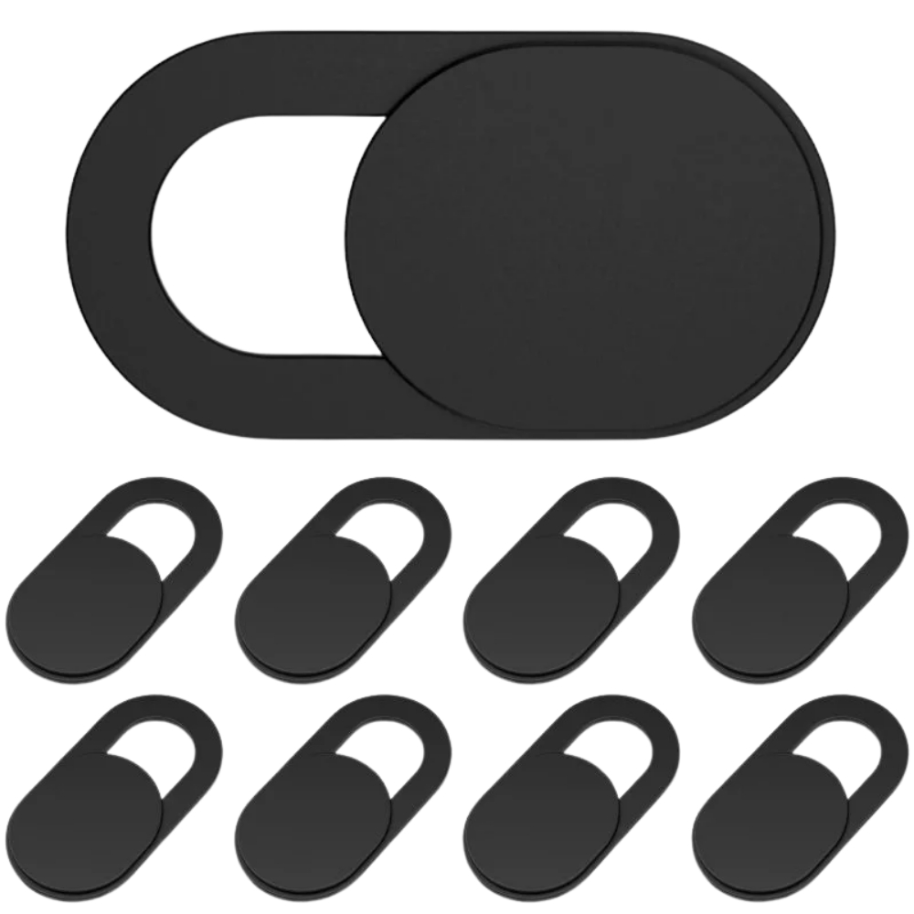 Kit 1/3/5/10/20 Unidades Protetor Webcam Ultra Fino Tampa Câmera Anti Espião para Notebook, Celular, Tablet - Bloqueador