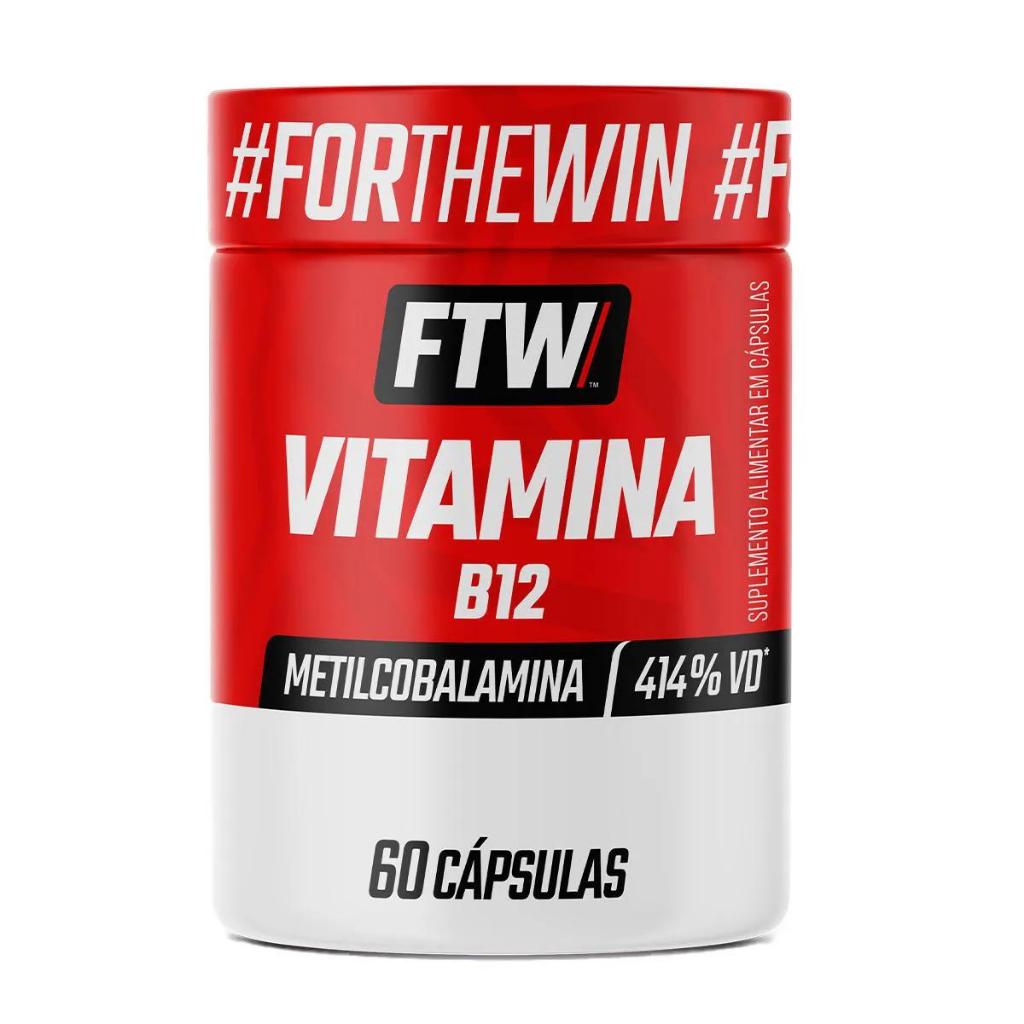 Vitamina B12 Metilcobalamina 414% 60 Caps FTW