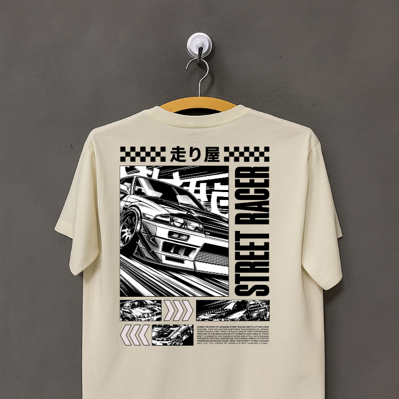 Camiseta Oversized Assalt Streetwear Estampada Moda Urbana Estilo Rua Camisa Larga Manga Curta Jovem