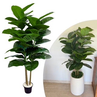 Ficus Lyrata Planta Arvore Artificial Toque Real Realista em Oferta na Shopee