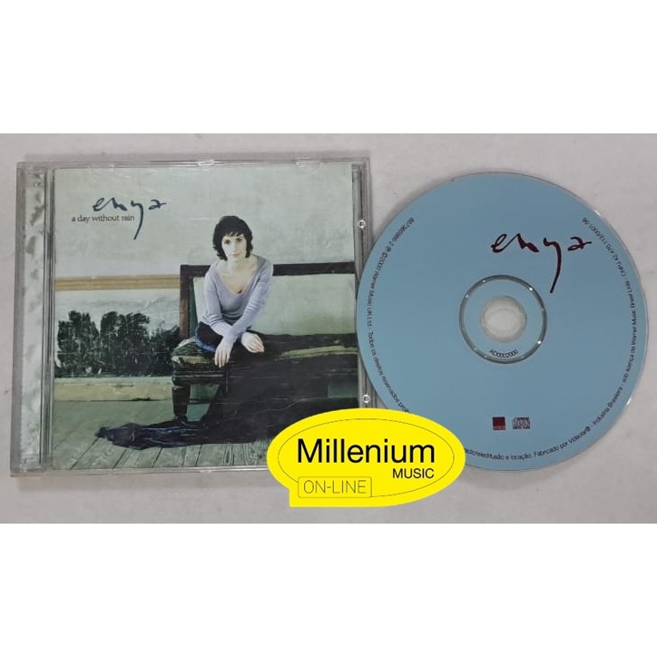 CD Enya  A Day Without Rain 2000 Original Gravadora Colecionador Ótimo Estado