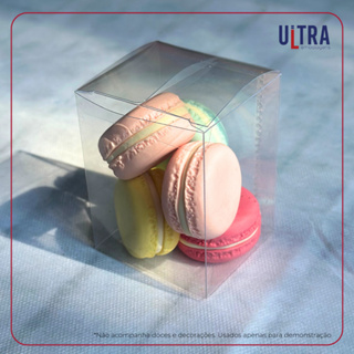 Caixa Transparente de Acetato Ref. 60 - 5,5x5x7 - 20 unidades em Oferta na Shopee