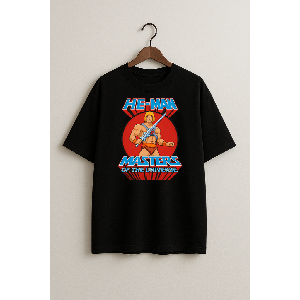 Camiseta He-Man Mestres do Universo Filme Unissex Lançamento em Oferta na Shopee
