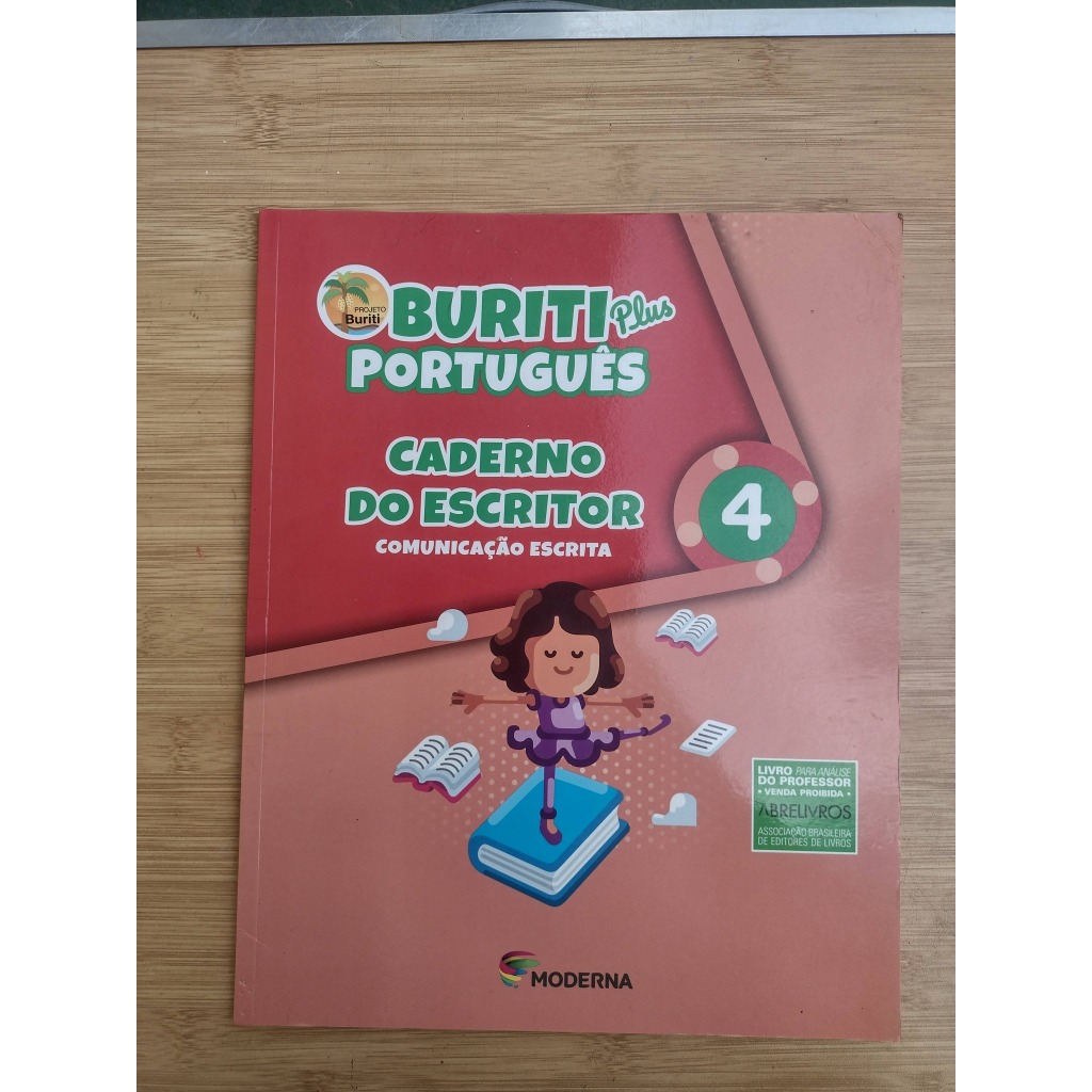 buriti plus do professor português caderno do escritor 4 comunicação escrita livro do professor