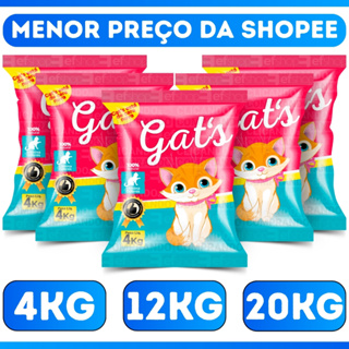 5 Areia de Gato Pacotes de Areia Sanitária Antiodor Tira Cheiro Gatos Natural Tradicional em Oferta na Shopee