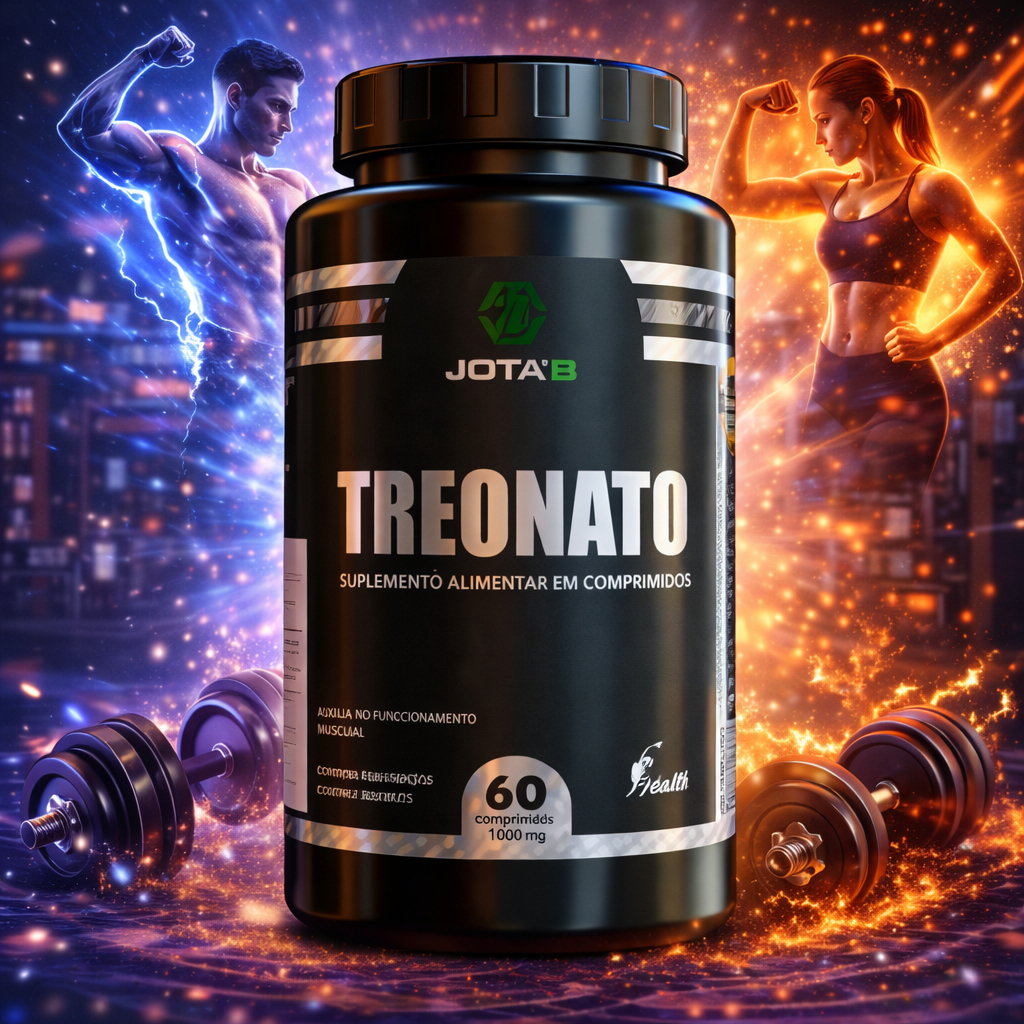 Magnésio L-Treonato Concentrado Premium Fórmula 100% Natural | Suplemento Alimentar em Cápsulas