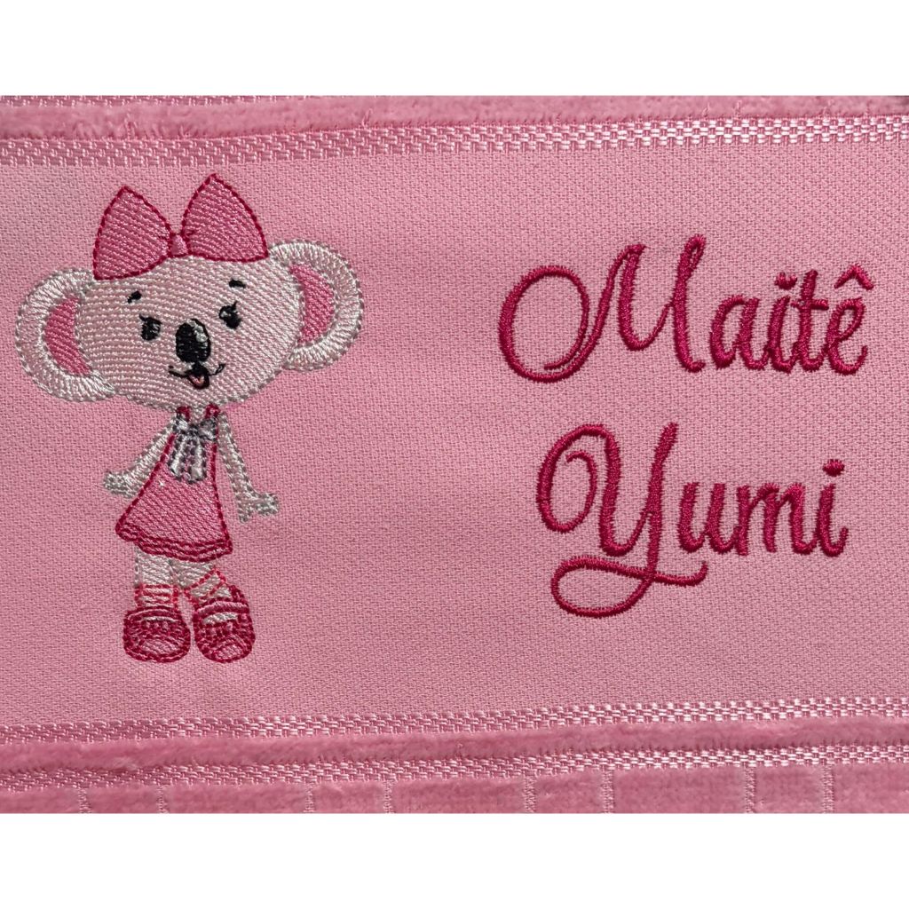 Toalha de Lavabo Bordada Personalizada - Lilica Repilica
