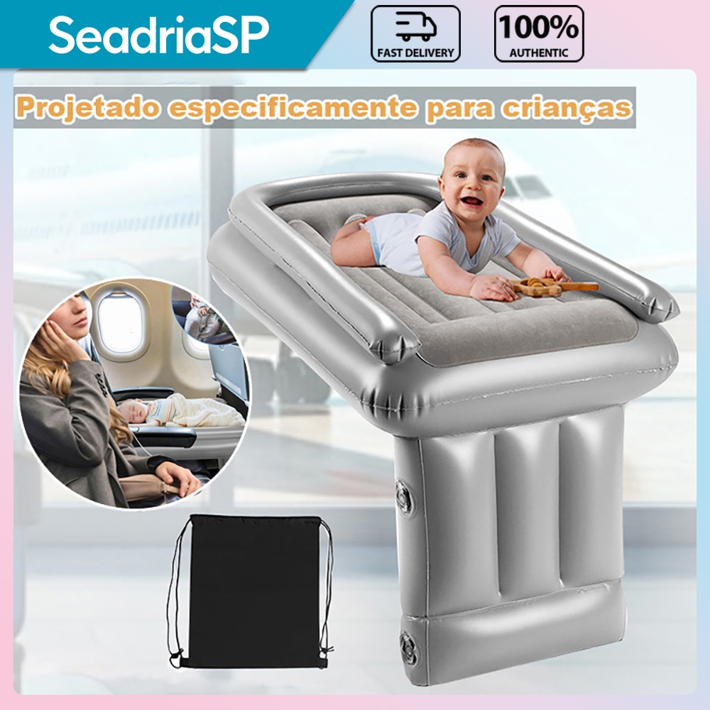 Cama De Avião Inflável De Viagem Para Bebês Infantil