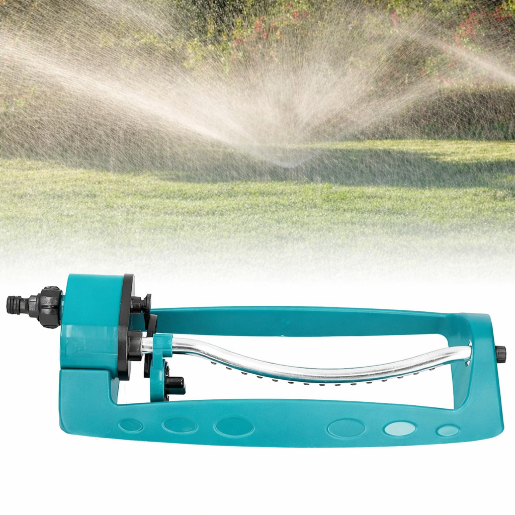 Aspersor Automático 15 Jatos Oscilante Muito Forte de Plantas Jardim Gramado Irrigação - Oferta