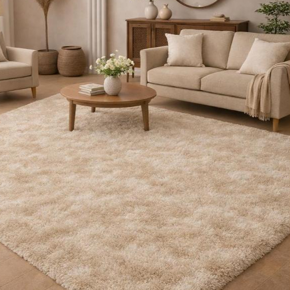 Tapete Sala 2,00x2,50 Peludo 4 Cm De Altura Promoção Quarto