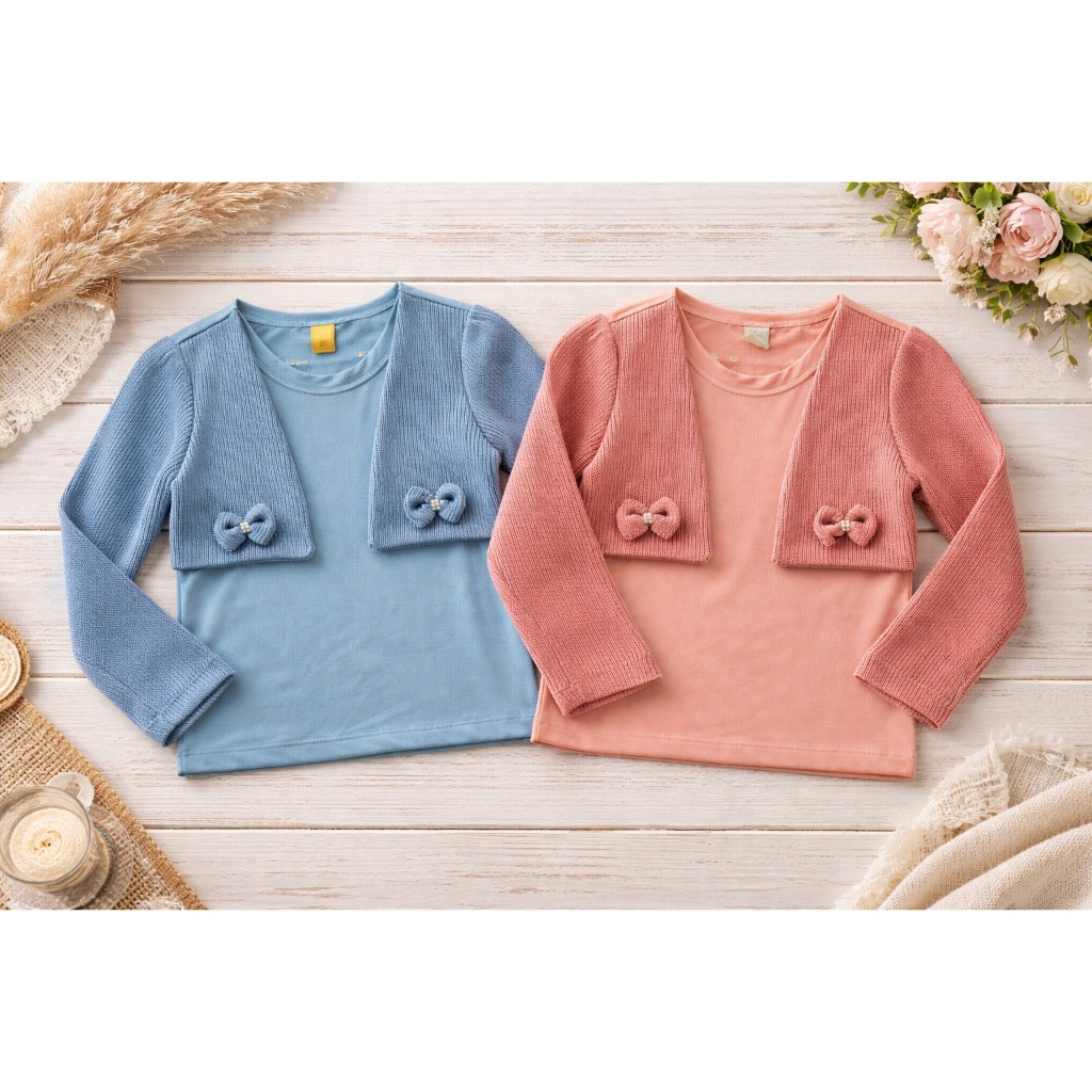 Blusa Inverno Infantil Bolero Quentinho REF: 1523