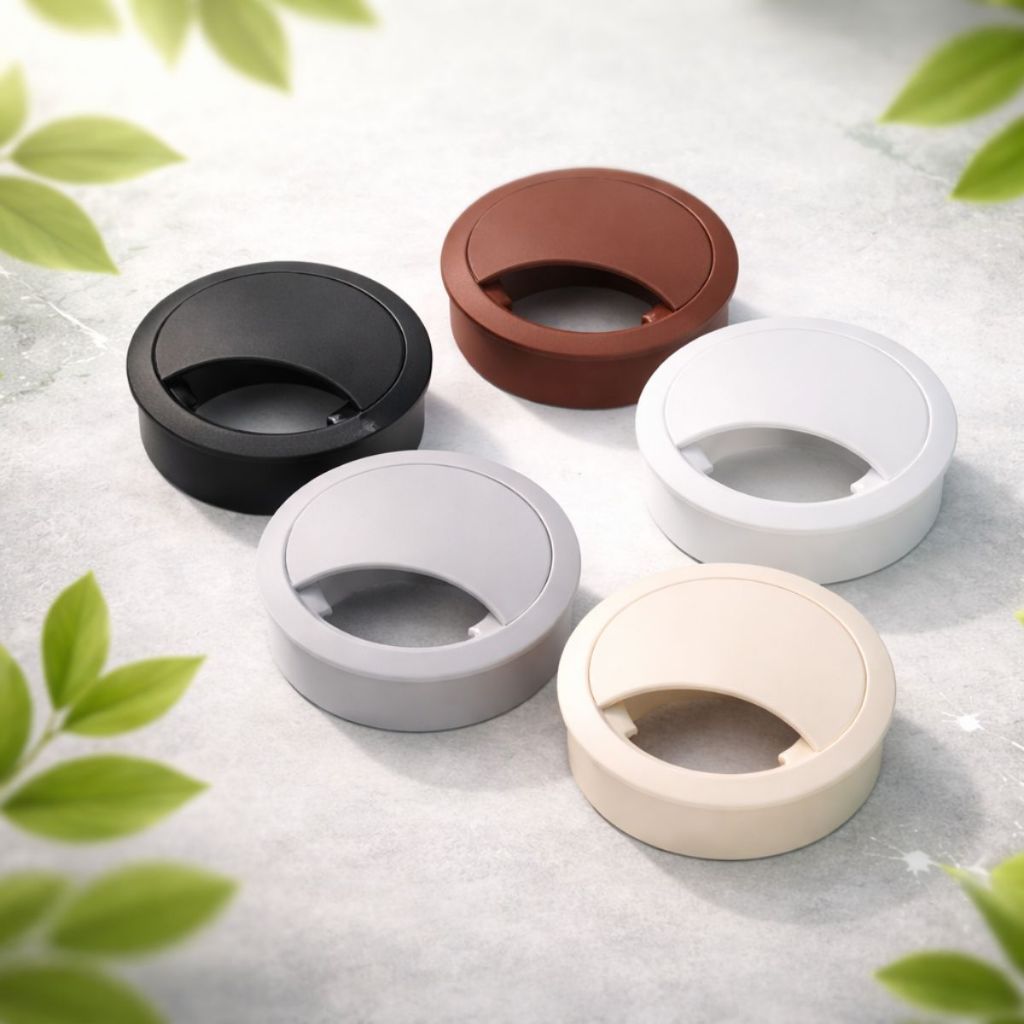 Kit 02 Passa fio e Cabo Pequeno e Grande 45mm ou 59mm Móveis