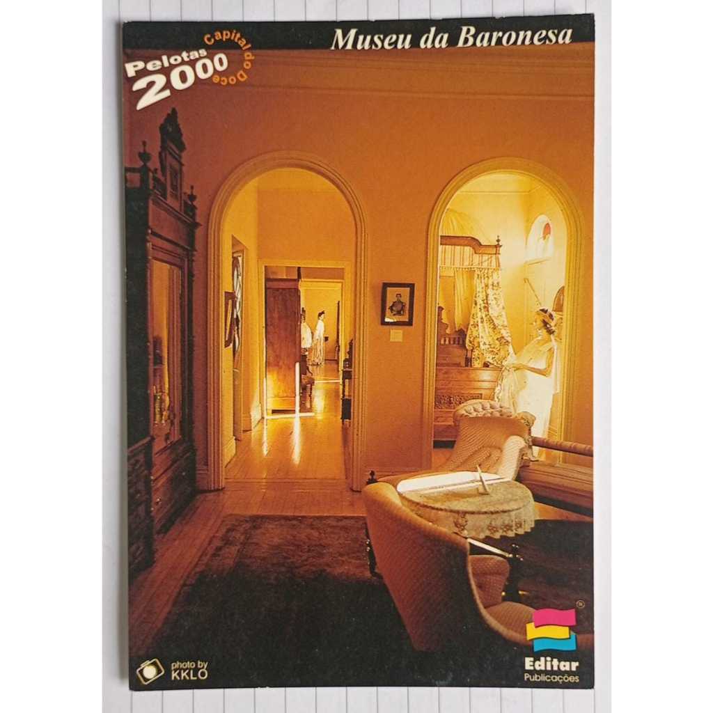 Cartão Postal do Museu da Baronesa – Pelotas (RS) | Pelotas 200 Anos