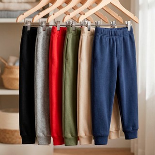 Kit 3 ou 5 Calça Moletom Infantil Menino Peluciada Masculina Bebe Masculino Inverno Frio …