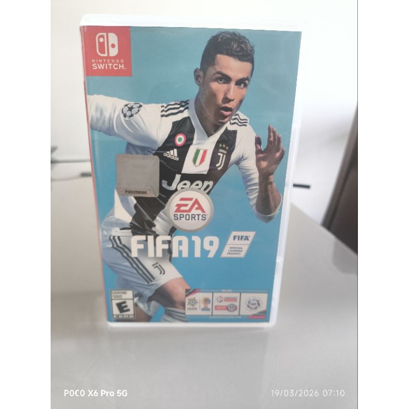 Jogo para Nintendo switch usado mídia física FIFA 19 original