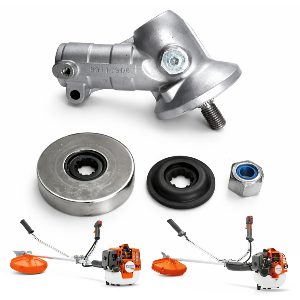 Ponteira Transmissão Tubo 24mm e Encaixe Eixo Cardan Quadrada Para Roçadeiras Husqvarna 132r 133r 226k 226r 226rj