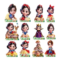 branca de neve BEBY 10 displays de mesa de mdf