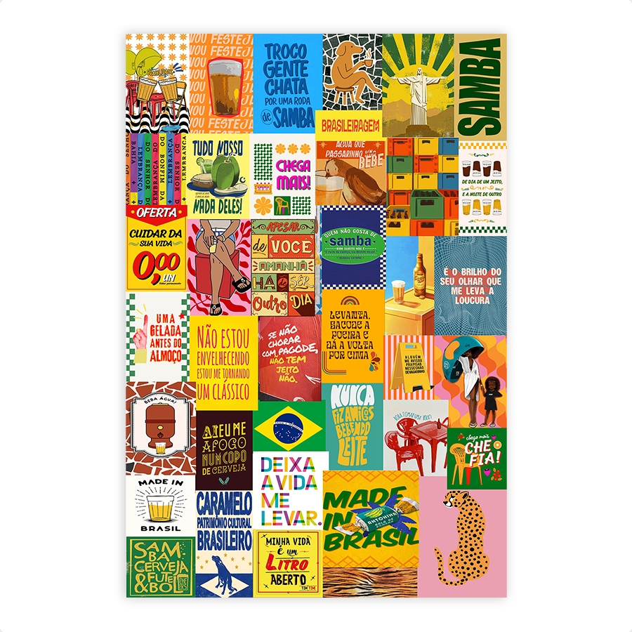 Painel Retangular de Festa em Tecido Sublimado Vertical  Brasilidades Lambe Lambe Tardezinha Fotos em Oferta na Shopee