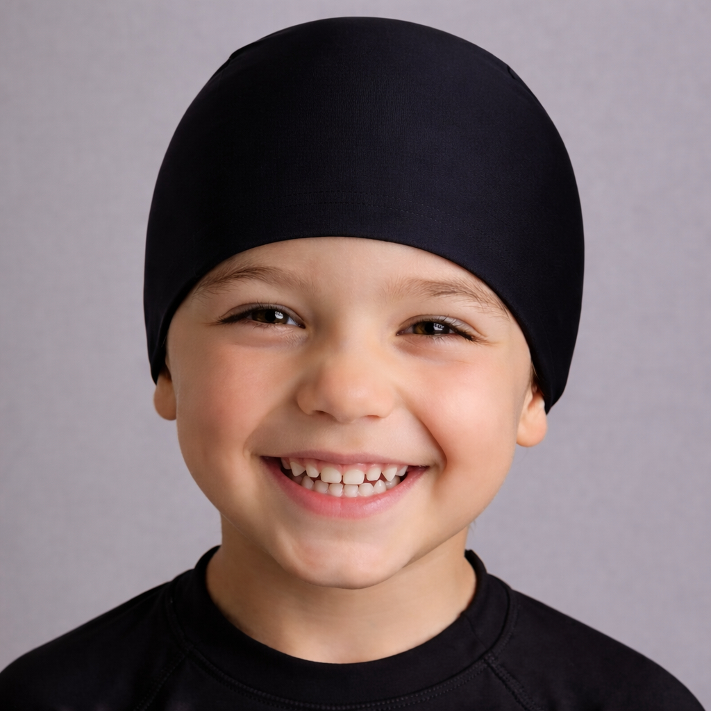 Touca Infantil de Natação Lycra Alta Qualidade Conforto Total