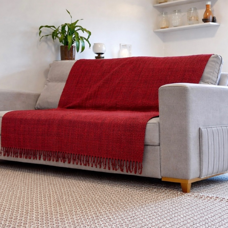 Manta Para Sofá Gigante Retrátil 210x120CM Cama Poltrona Decorativa 100% Algodão