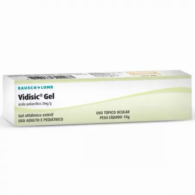 Gel Líquido Oftálmico Vidisic Gel 10g Baush+Lomb