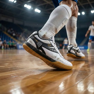 Chuteira Futsal Unissex Masculina Solado Indoor Antiderrapante para Quadra Design Leve Macio Moderno em Oferta na Shopee