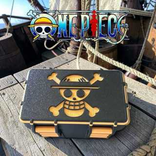 Deck Box One Piece - Porta Cartas Presente Perfeito Fãs Anime TCG Pokémon Yu-Gi-Oh