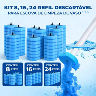 Refil Descartável Escova Para Limpeza de Vaso Sanitário em Oferta na Shopee