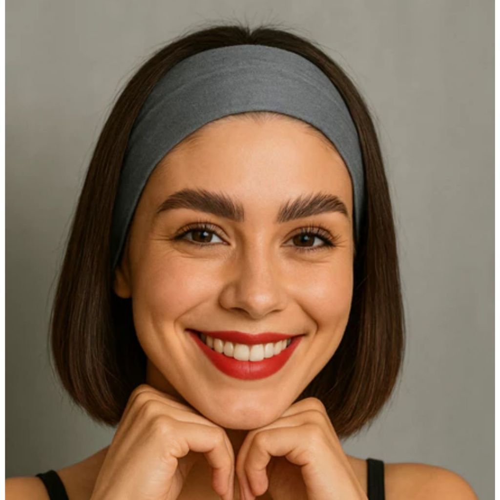 Faixa de Cabelo. Esporte Malha Elástica Tiara Esportiva Fitness Yoga Academia Praia