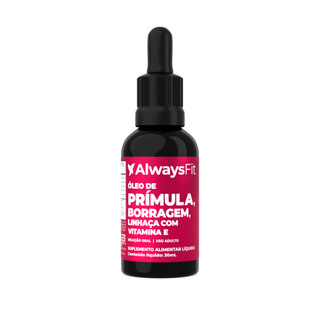 Composto Meno AlwaysFit  | Óleo de Prímula + Óleo de Borragem + Óleo de Linhaça + Vitamina E | 30ml