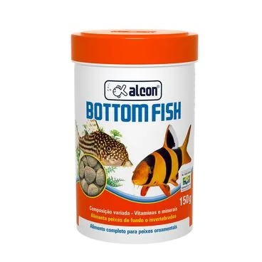 Ração Para Peixes De Fundo Invertebrados Alcon Bottom Fish 150g