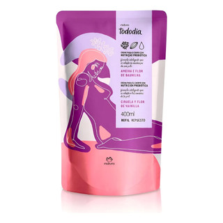 Refil Creme Ameixa e Flor de Baunilha Natura Tododia