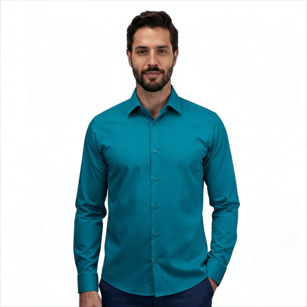 Camisa Social Masculina Microfibra Camisa Social Masculina Slim Microfibra Camisa Social Colarinho Italiano