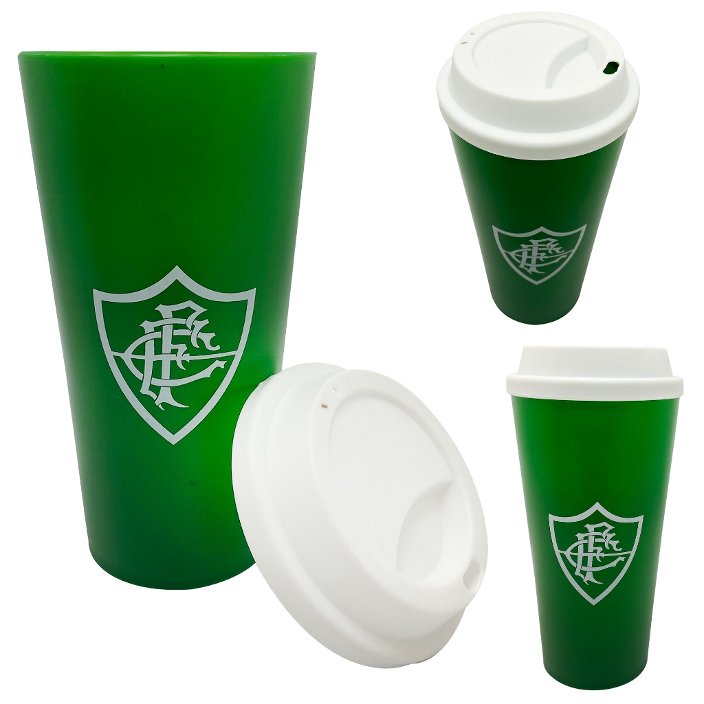 Copo Buck Café Tampa Fluminense Futebol Clube 550ml Oficial Original Presente Torcedor Time