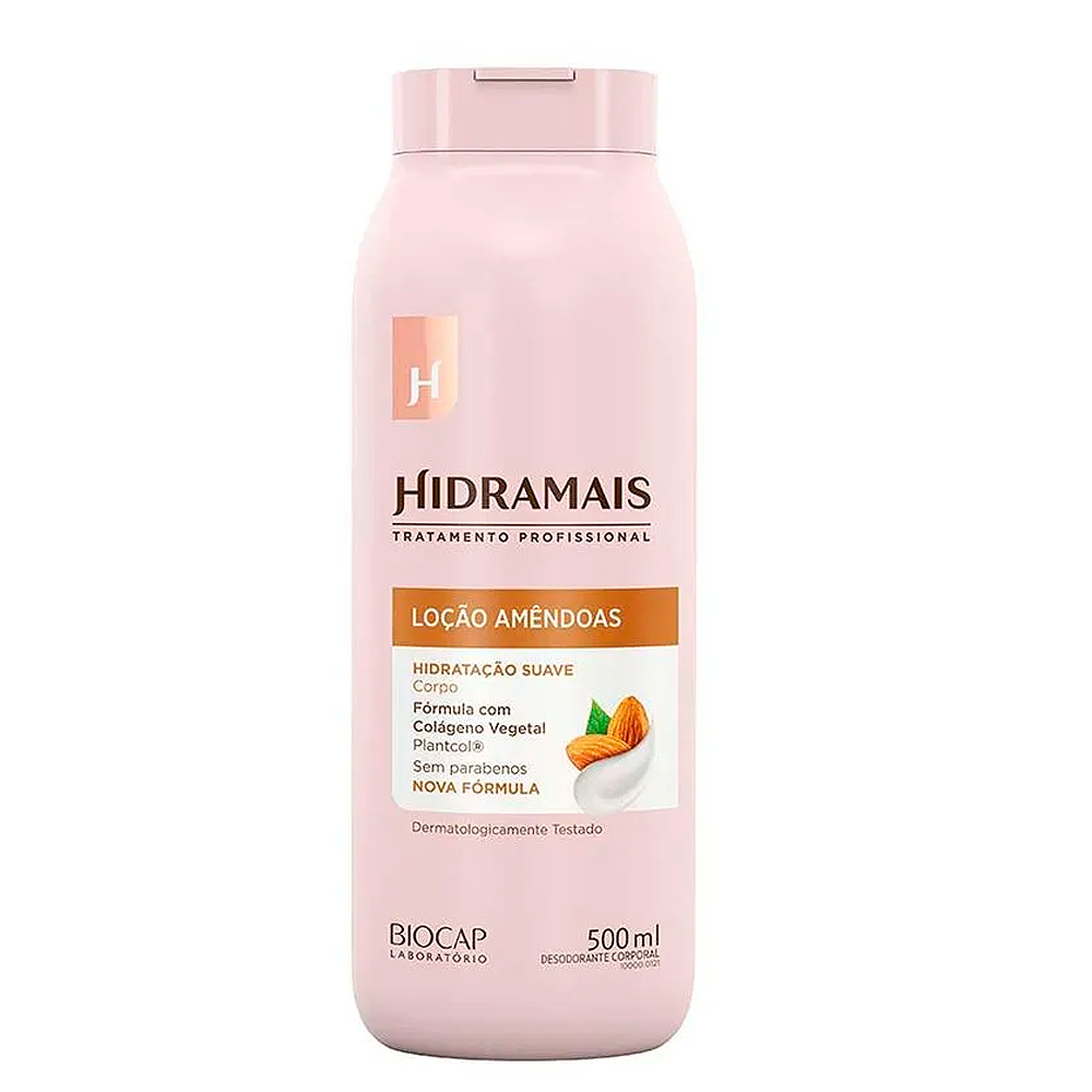 Hidramais Óleo de Amêndoas Hidratante Corporal 500ml em Oferta na Shopee