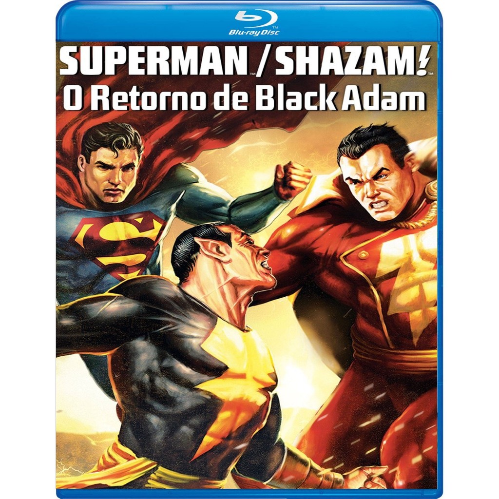 SUPERMAN / SHAZAM! - O RETORNO DO ADÃO NEGRO - DUBLADO E LEGENDADO