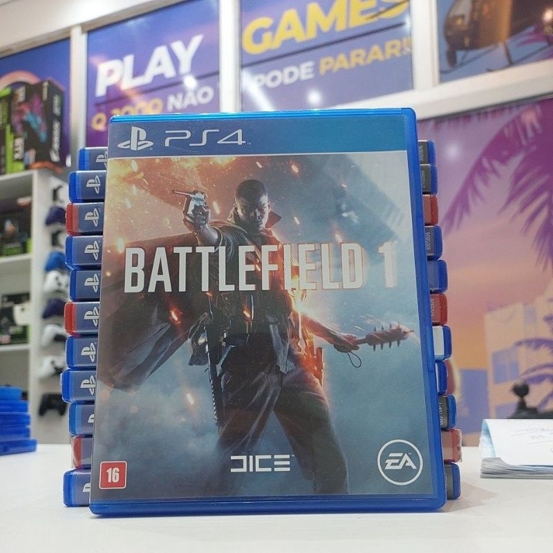 ✅️JOGO PS4  BATTLEFIELD 1 MÍDIA FÍSICA ‼️