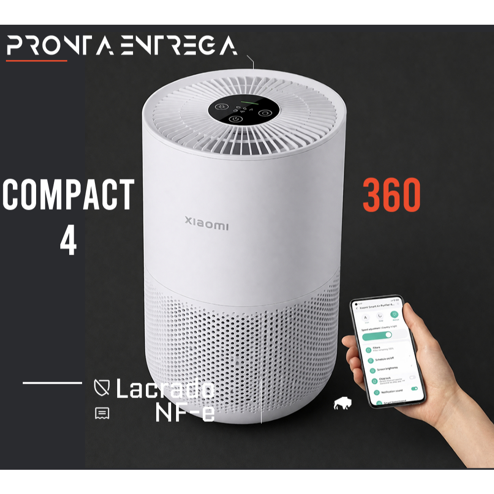 Purificador ar inteligente Xiaomi 4 Compact 360