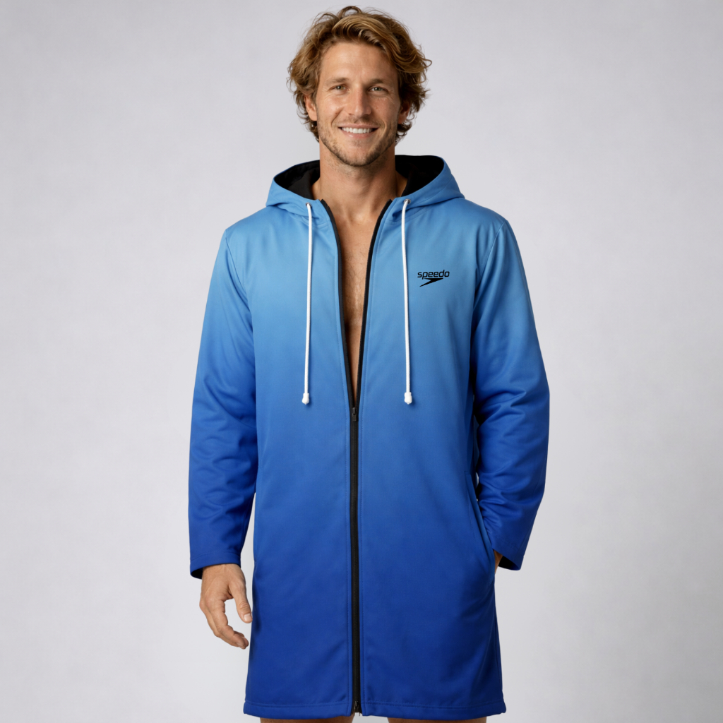Roupão De Natação Adulto New Malta Speedo - DEGRADÊ AZUL