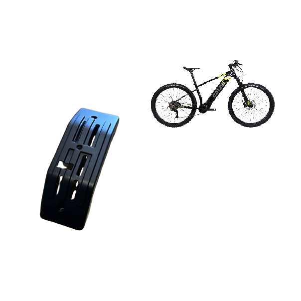 Capa do motor inferior Bicicleta Caloi E-Vibe Explorer Tampa parte baixo Ananda Elétrica