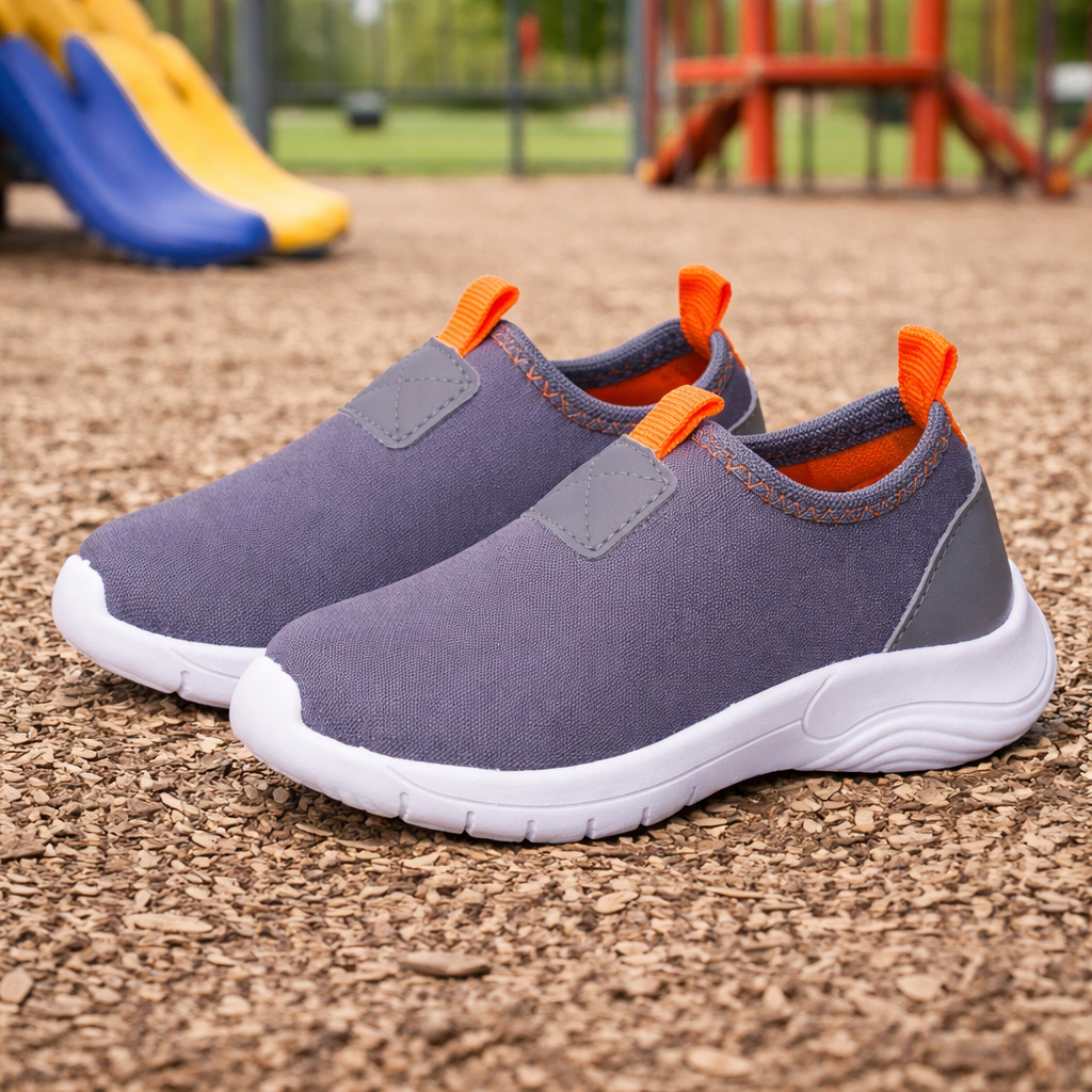 Tenis Infantil Menino Anatomico Slip On Confortavel Leve Macio Flexivel Antiderrapante Masculino