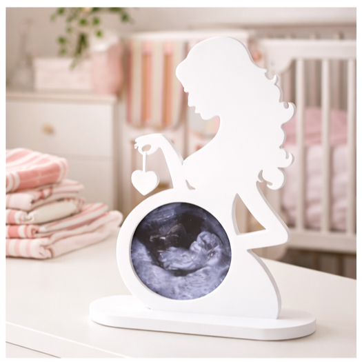 Genérica Porta Ultrassom Gravidez Decorativo Quadro Ultrassom Bebê Lembrança Gestação — R$ 23,90 em Shopee, 40% OFF
