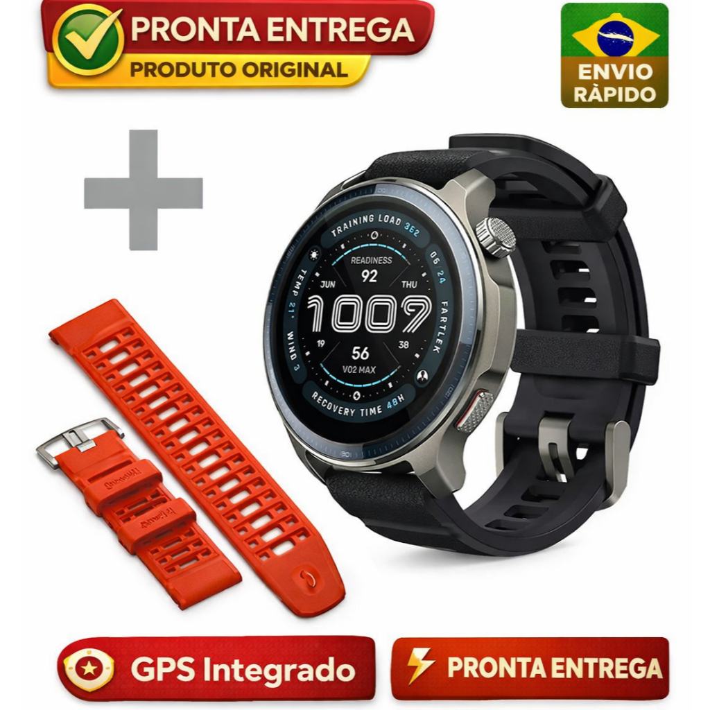 Smartwatch Relogio Amazfit Balance 2 GPS Integrado | Novo | Garantia | Nota Fiscal | Envio Rapido