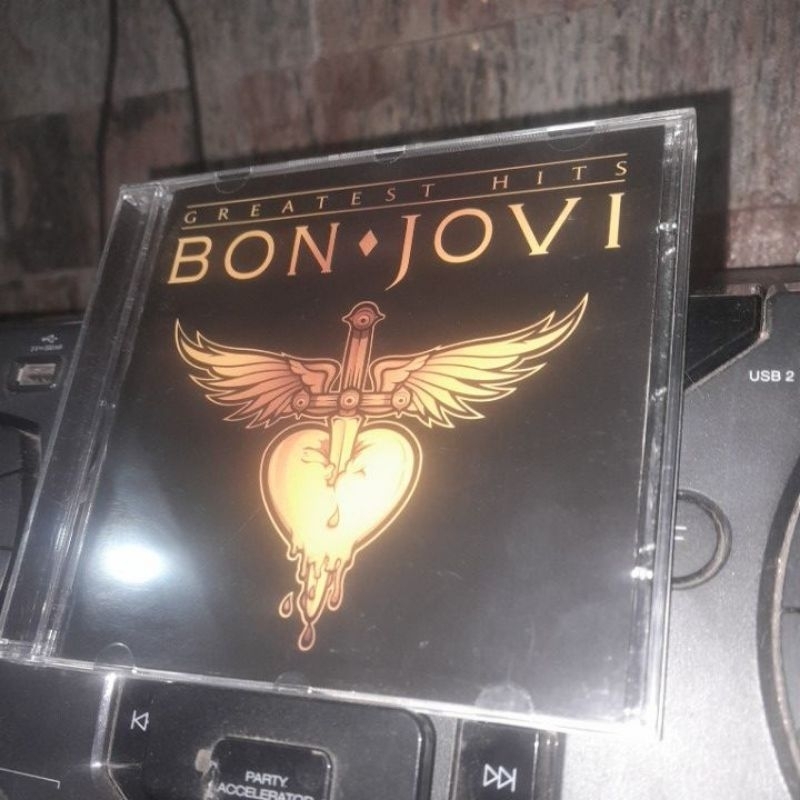 CD ORIGINAL- BON JOVI - "Greatest Hits" de época NACIONAL/ACRÍLICO/IMPECÁVEL/RARO Richie Sambora