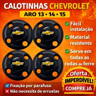 Jogo Calotinhas Compativel Corsa Montana Celta Prisma Onix Meriva Cobalt Agile em Oferta na Shopee
