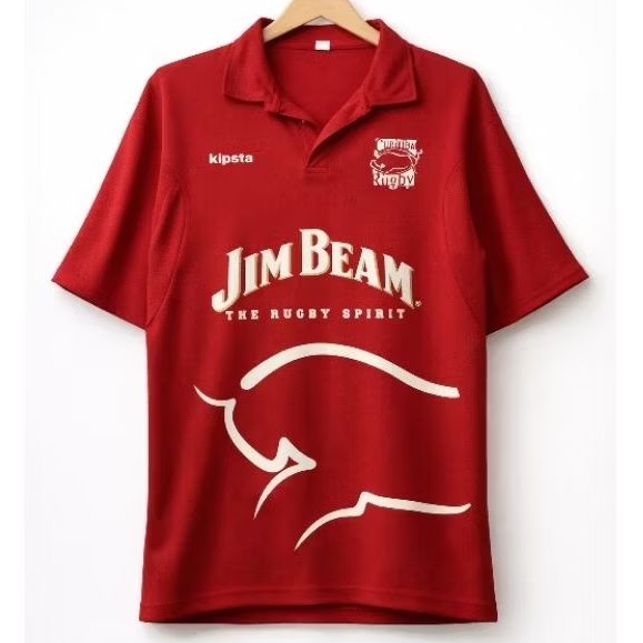 Camisa Rugby Vintage Kipsta Curitiba Rugby Jim Beam Original *Rara* Masculina