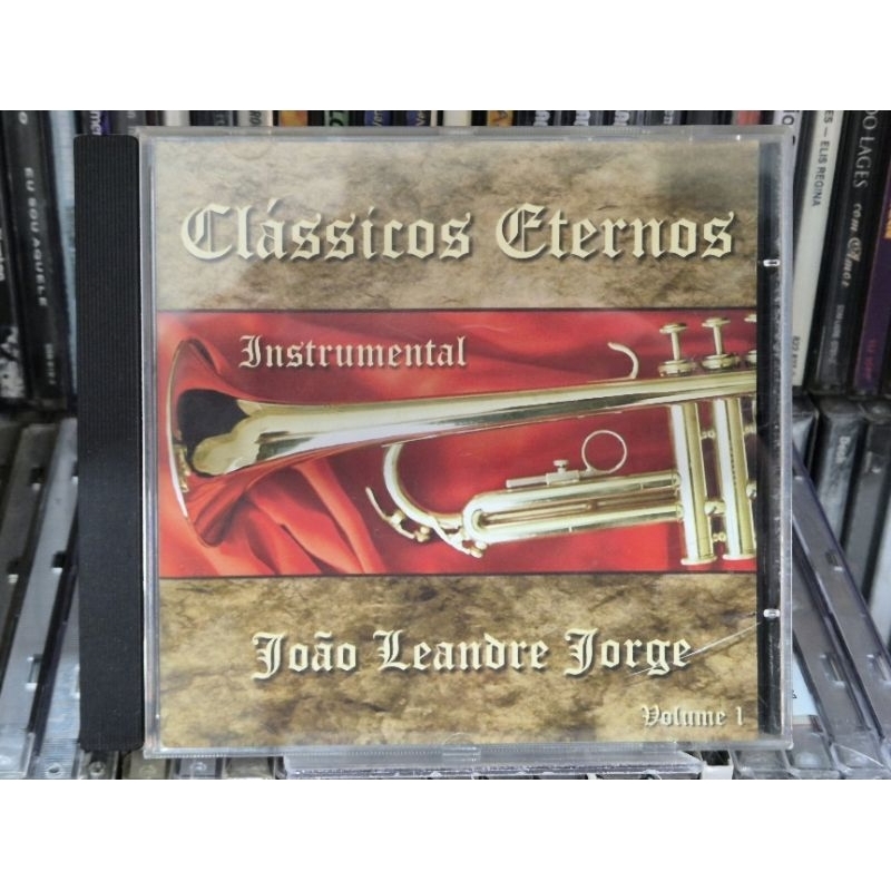 CD CLÁSSICOS ETERNOS - INSTRUMENTAL  - JOÃO LEANDRE JORGE - VOL. 1