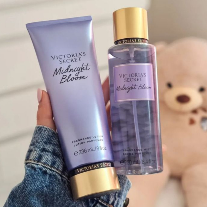 Kit Victoria Body Splash + Hidratante (comum) | Midnigth Bloom